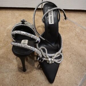 Steve Madden Heels Viable Black